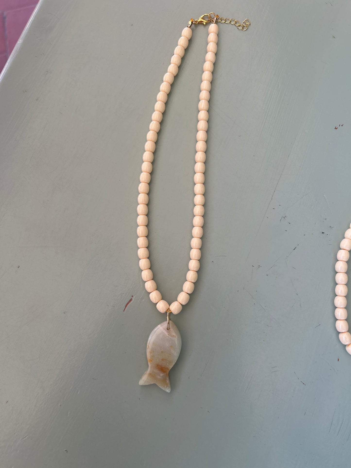 Collar hueso Pez