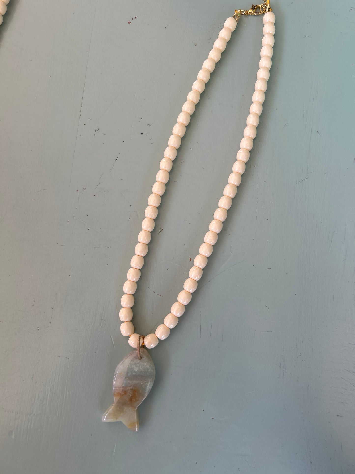 Collar hueso Pez