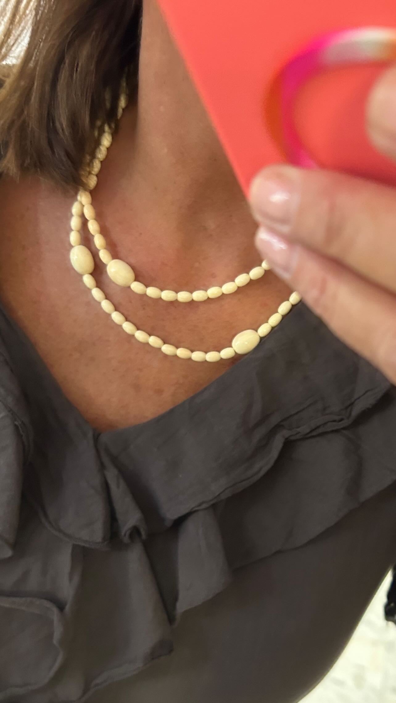 Collar Largo resina