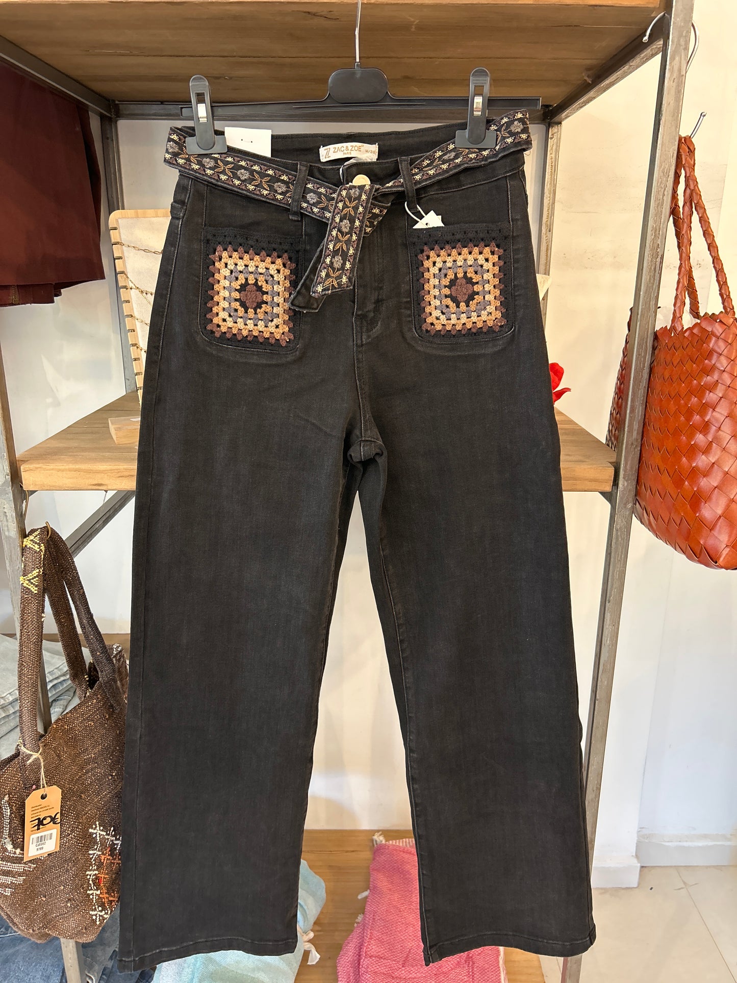 VAQUERO BOLSILLO CROCHET