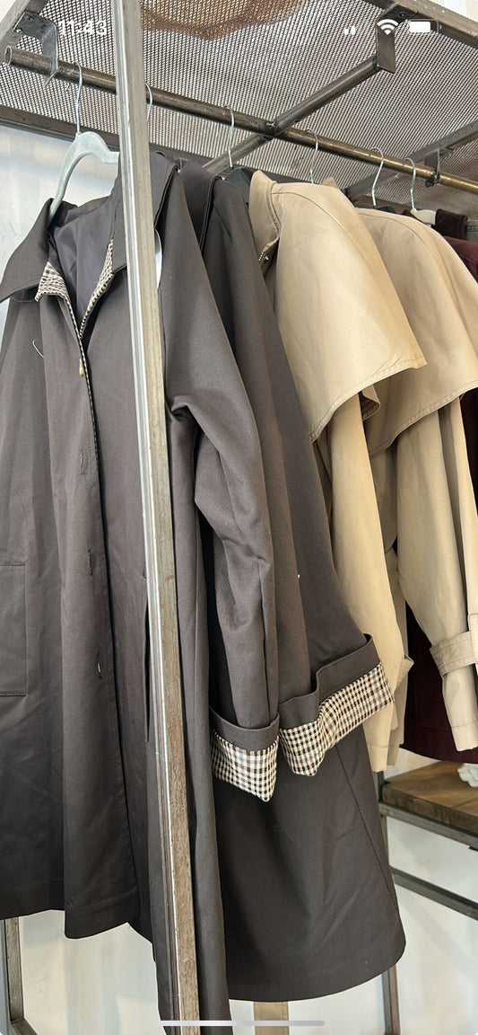 GABARDINA VUELTA CUADROS