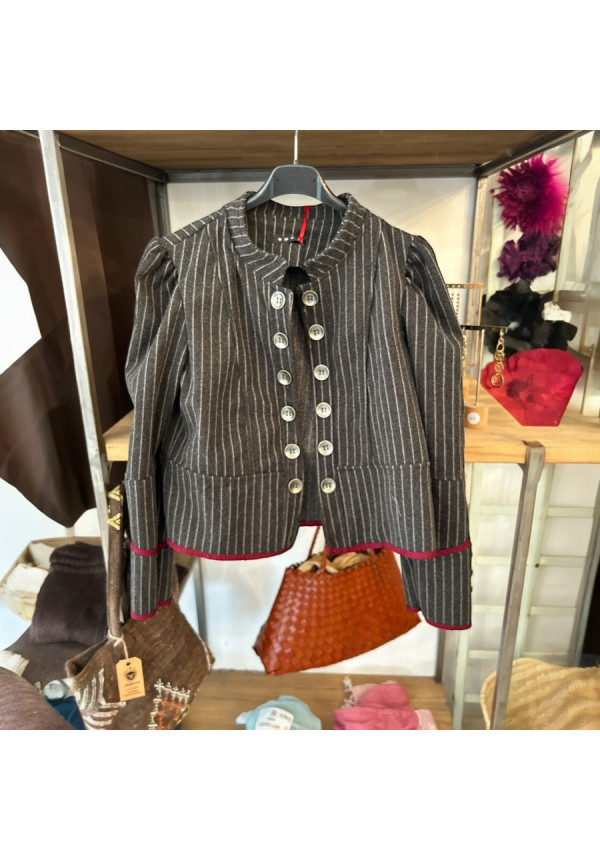 CHAQUETA MARIEL BOTON 