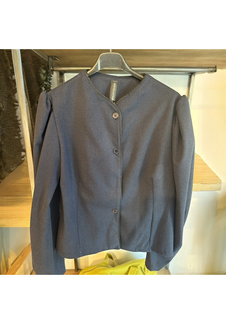 CHAQUETA HOMBRERAS AZUL 