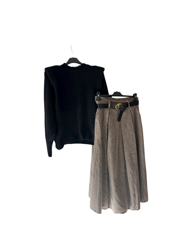 FALDA PATA GALLO TABLAS 