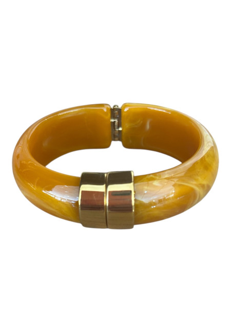 PULSERA RESINA Y ACER0